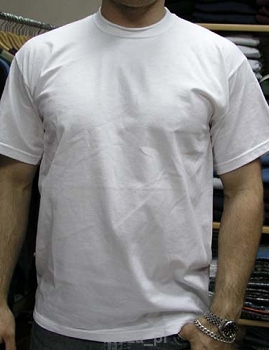 T-shirt SUPER PREMIUM kolor biały 3XL