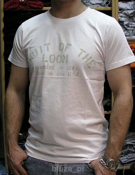 WYPRZEDAŻ!!! T-shirt KENTUCKY T kolor biały FRUIT of the LOOM roz. XL