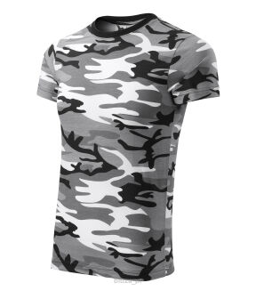 T-shirt CAMOUFLAGE kolor szary MALFINI - 2