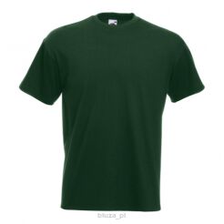T-shirt SUPER PREMIUM kolor but. zieleń 3XL FRUIT of the LOOM