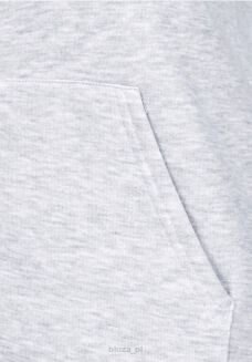 Damska bluza z kapturem zapinana na zamek kolor szary FRUIT of the LOOM - 2