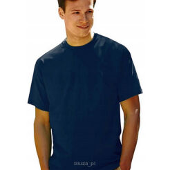 T-shirt SUPER PREMIUM kolor ciemny granat  FRUIT of the LOOM