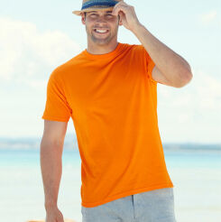 T-shirt VALUEWEIGHT kolor pomarańczowy FRUIT of the LOOM