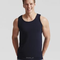 T-shirt NA RAMIĄCZKACH kolor czarny FRUIT of the LOOM