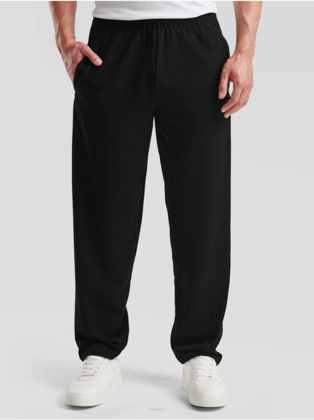 .LEKKIE spodnie dresowe Lightweight Open Hem Jog Pants FRUIT of the LOOM