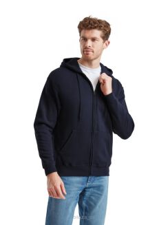 Bluza z kapturem na zamek Classic FRUIT of the LOOM - 5