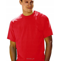 T-shirt SUPER PREMIUM kolor czerwony FRUIT of the LOOM