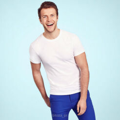 T-shirt SOFSPUN kolor biały FRUIT of the LOOM