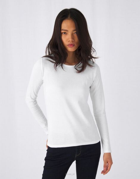 Damska koszulka z długim rękawem B&C