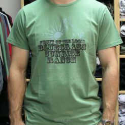 T-shirt RANCH T kolor zielony FRUIT of the LOOM roz.S