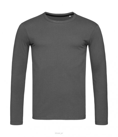 T-shirt z długim rękawem longsleeve szary STEDMAN