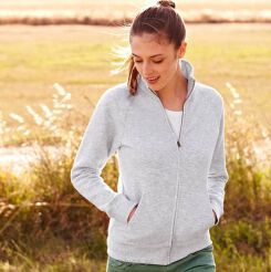 .Damska bluza rozpinana Premium FRUIT of the LOOM