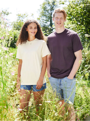 Tshirt Unisex Pure Cotton T FRUIT of the LOOM